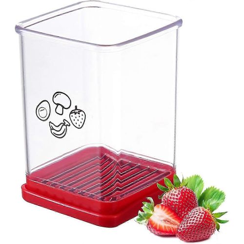 Coupe-fruits, hachoir à légumes, trancheuse à fruits et légumes, avec plaque de poussée, conception sans blessure