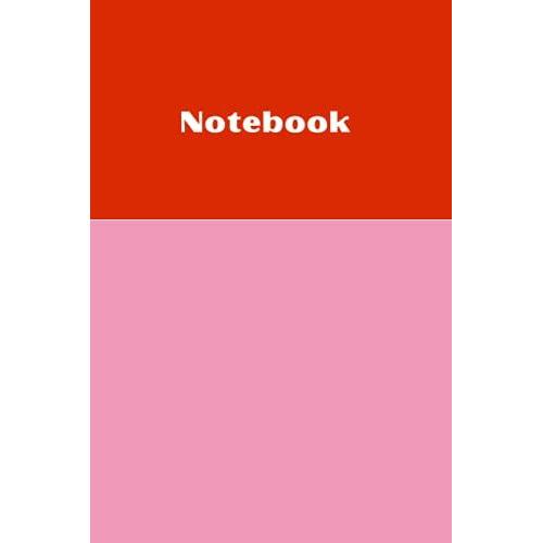Color Block Notebook | Fun And Cute Notebook/Journal | Ruled Lines | White Paper & Glossy Paperback Cover 6 X 9 | Perfect For Office Home School ... & Note Taking |