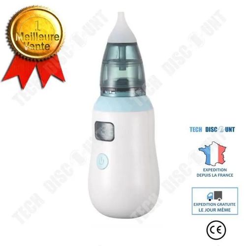 Td® Aspirateur Nasal Électrique Pour Bébé Pince À Congestion Nasale Et Nettoyant Pour Cire D'oreille Pour Nouveau-Nés