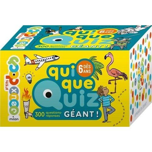 Quiquequiz Géant ! - 300 Questions-Réponses