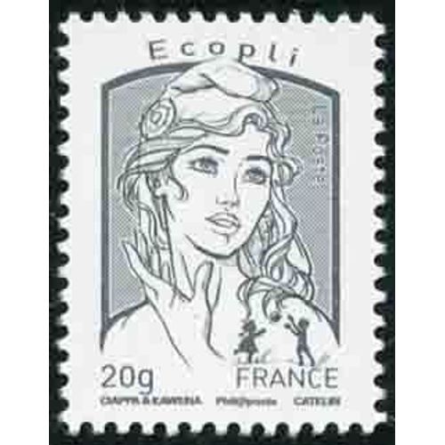 Timbre France 2013 Oblitéré - Marianne De Ciappa Et Kawena Ecopli Yt4766