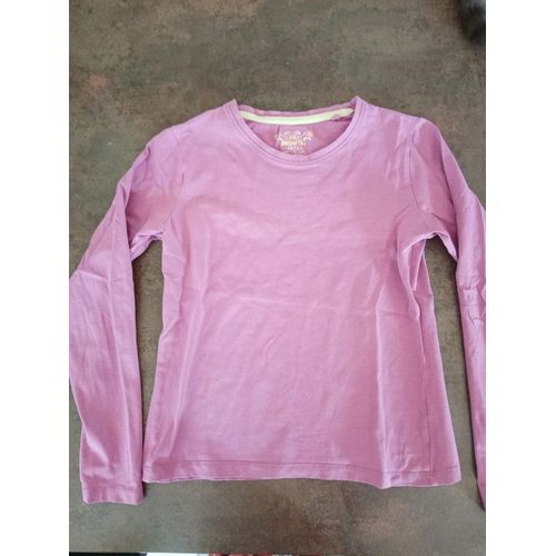 T Shirt Ml Rose Fille 10 Ans Pepperts Très Bon État