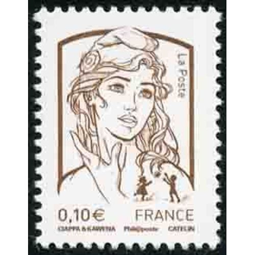 Timbre France 2013 Oblitéré - Marianne De Ciappa Et Kawena 0.10 Yt4765