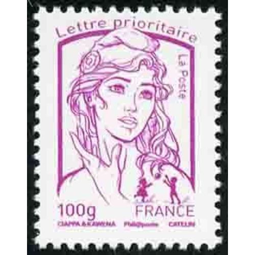 Timbre France 2013 Oblitéré - Marianne De Ciappa Et Kawena Prioritaire 100g Yt4772