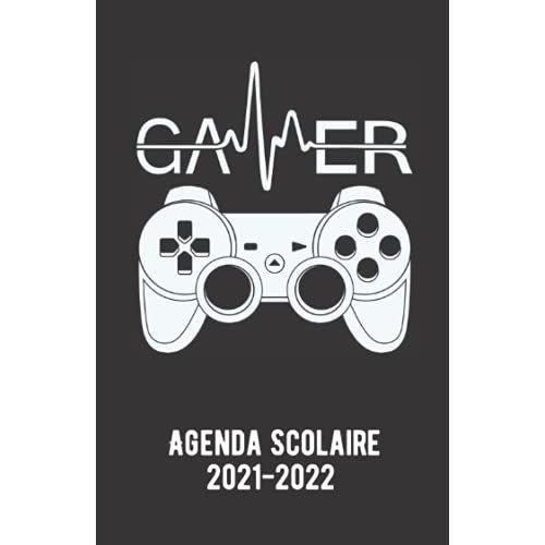 Agenda Scolaire 2021 2022 Gamer: Je Peux Pas Jai Console Est Un Organiseur, Planificateur Journalier (1 Page Par Jour), Planificateur Scolaire (Août ... Scolaire 2021 2022) - Couverture Game Over