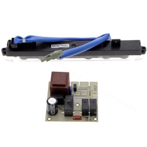 ENSEMBLE CARTE COMMANDE + PUISSANCE pour HOTTE BRANDT - AS0077531
