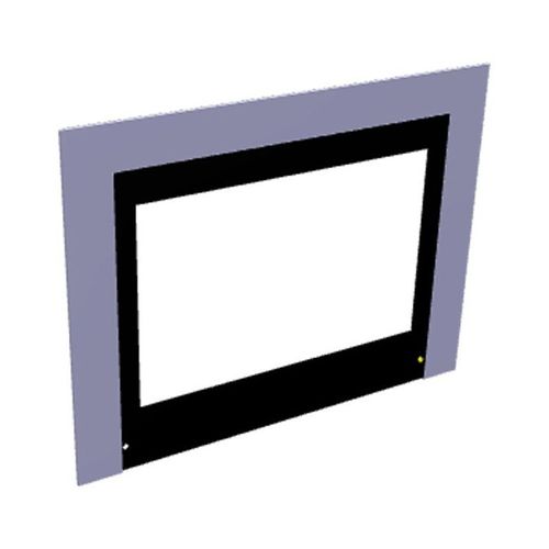 VITRE EXTERIEUR BLANC pour FOUR FAURE - 3578708988