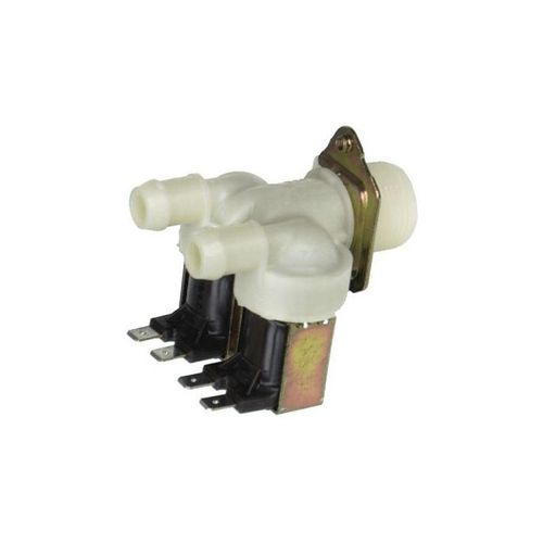 ELECTROVANNE 2 VOIES 180° Ø12 pour LAVE LINGE BRANDT - 51X2168