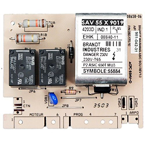 CARTE DE PUISSANCE pour LAVE LINGE BRANDT - 55X9019