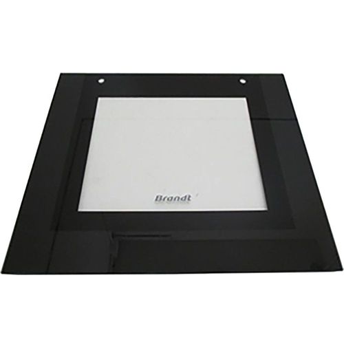 VITRE EXTERIEURE NOIRE pour FOUR BRANDT - 74X2422