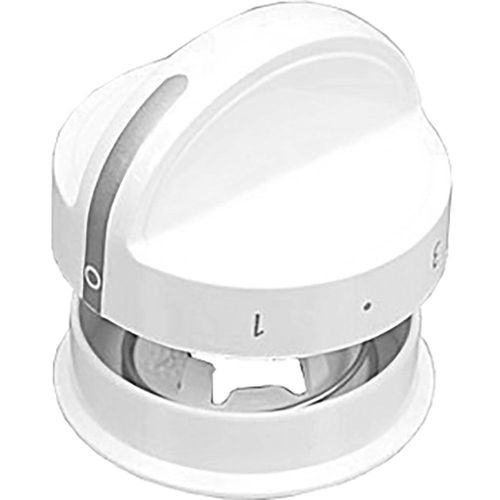 BOUTON MANETTE DESSUS PLAQUE pour CUISINIERE BRANDT - 72X3528