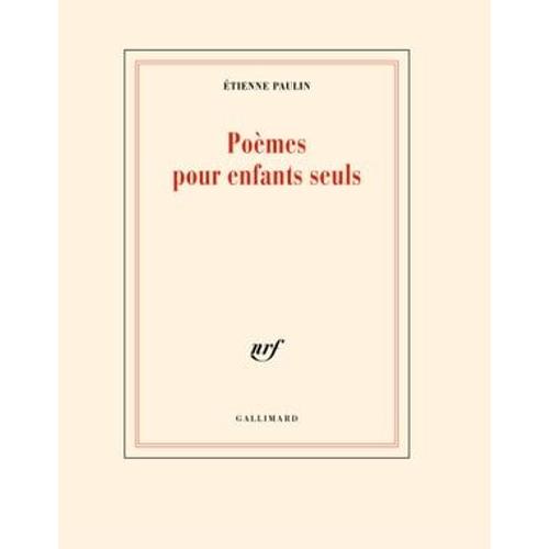 Poèmes Pour Enfants Seuls