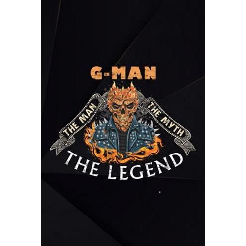 Archery Training Book - Mens G-Man Funny Gift The Man The Myth The Legend Premium Meme: Log Book, Tracker, Chart, Diary, Record Book For Archery ... Gift For Archer, Archery Lovers,Daily Journal