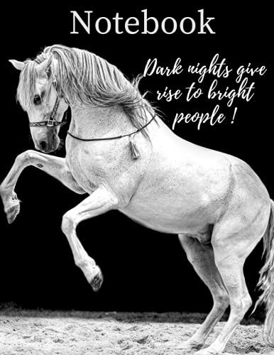 Notebook: Horse Notebook With 120 Lined Pages 8.5 X 11 Perfect For Everyday Use | A Journal With Perfectly Spaced Lines To Leave Plenty Of Room For ... Horse Notebook With 120 Lined Pages 8.5x11