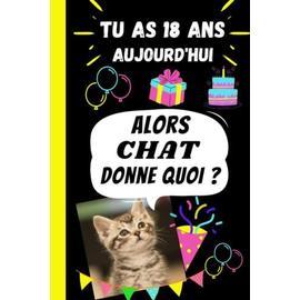 Carte Anniversaire - Carte chat - Carte cadeau anniversaire