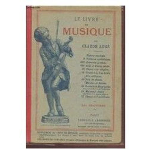 Le Livre De Musique Claude Augé