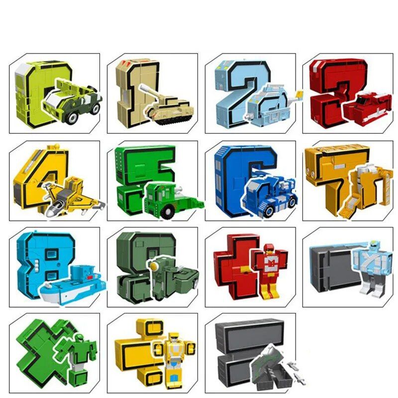 15 Pcs - Blocs ducatifs Cratifs Pour Enfants, Bricolage, A... - 5