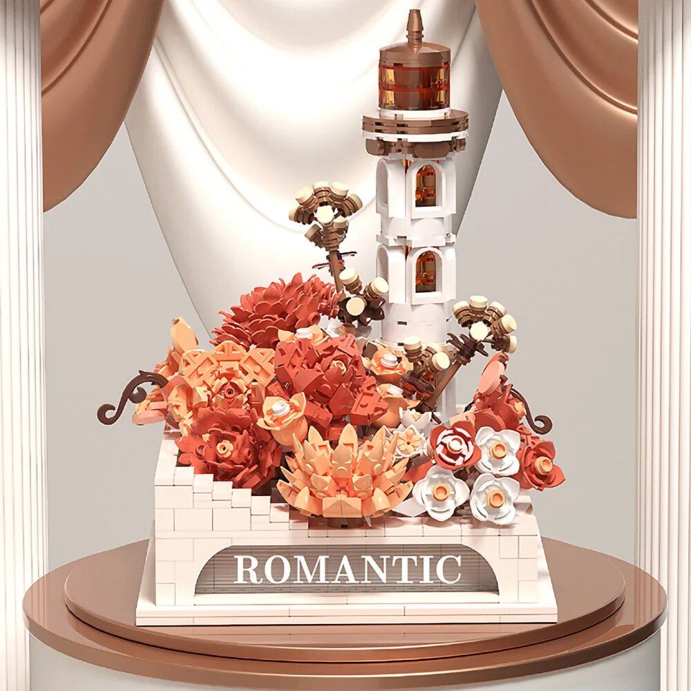 Avec Bo�te - Rose - D�cennie S De Construction De Fleurs Pou... - 3