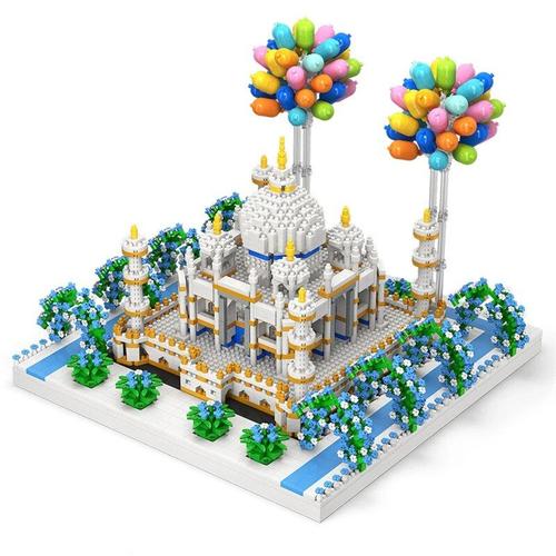 Aucune Boîte - 4688pcs - Fantasyland-Briques De Construction De Château Arc-En-Ciel Pour Filles, Jouet Créatif, Micro Palais, Nuits Dégradées, Princesse, Figurines, Cadeau