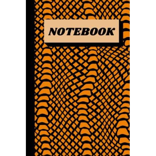 Notebook - Animal Scales: Original, Fantasy And Elegant | Lined Pages | World Colored Travel| Journal Planner | Pocket Notebook | 6 X 9 | Perfect ... | Personal Diary | Ideal Gift | Paperback