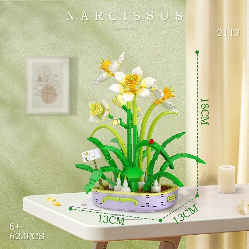 Avec Bo�te - Narcisse - Bouquet De Fleurs Romantiques Orchid... - 6
