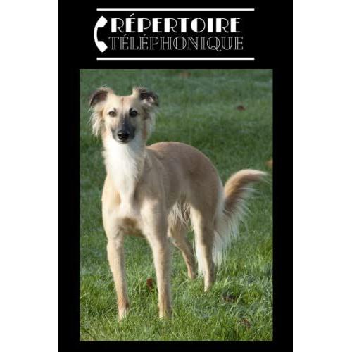 Répertoire Téléphonique: Alphabétique Chien Lévrier Whippet Lévrier Nain. Carnet Dadresses & Téléphones À Compléter Au Format A5 Pour Plus De 400 Contacts