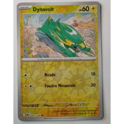 Pokémon Dynavolt 075 / 182 Reverse Ev10 Rivalités Destinées