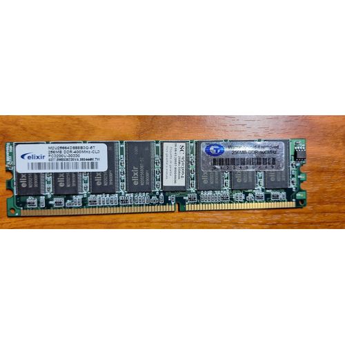 elixir 256mb ddr 400mhz pc3200