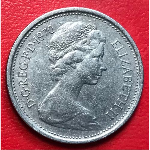 5 New Pence - Elizabeth I I 2e Effigie - 1970 - Royaume Uni