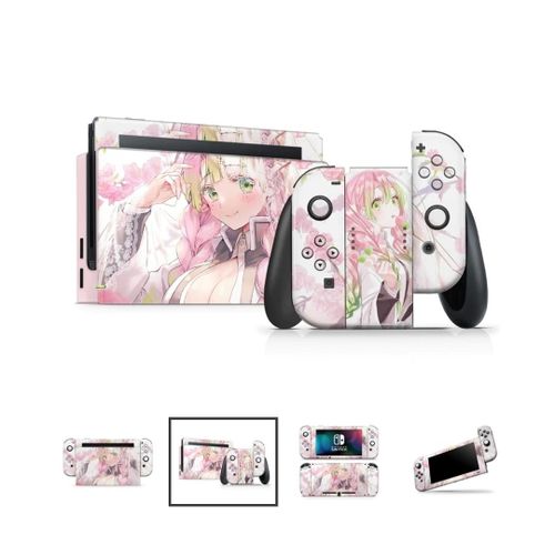 Nintendo Switch Customized - Demon Slayer Mitsuri Kanroji