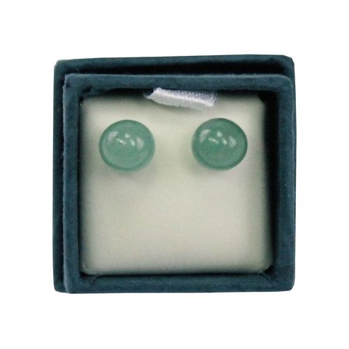 Boucles D'Oreilles Perles D'Aventurine - 6 Mm