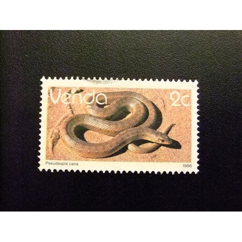 48 Venda 1986 / Faune Reptiles Serpents / Yvert 121 Fu
