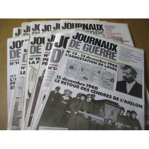 Journaux De Guerre Volume 1 À 6