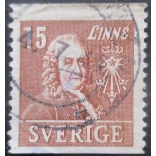 Suede N°276 Charles Limné Oblitéré