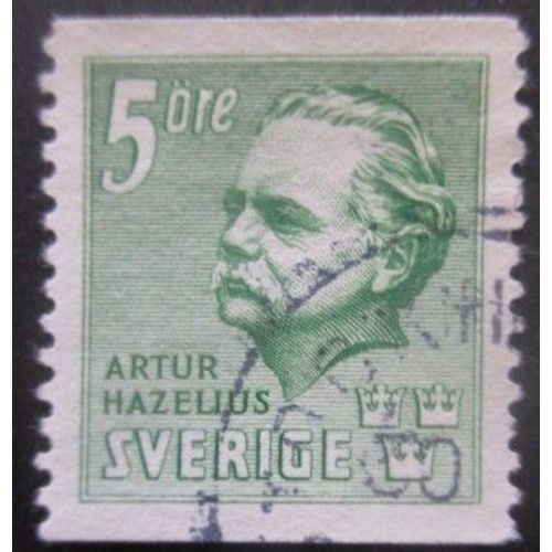 Suede N°283 Arthur Hazelius Oblitéré