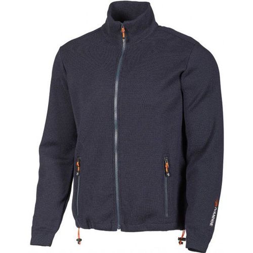 Hadar Full Zip Veste En Laine Taille M, Bleu/Gris