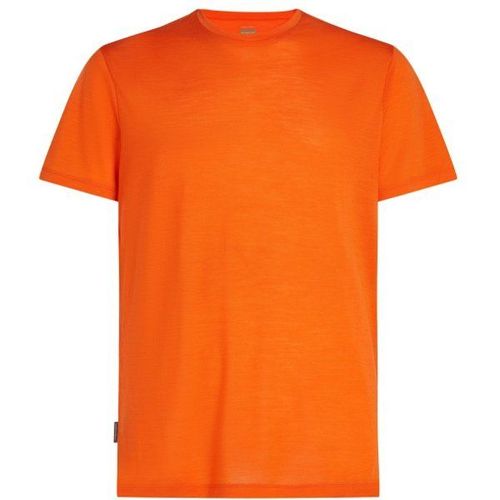 Merino 125 Cool-Lite Sphere Iii S/S Tee Haut En Mérinos Taille Xxl, Orange