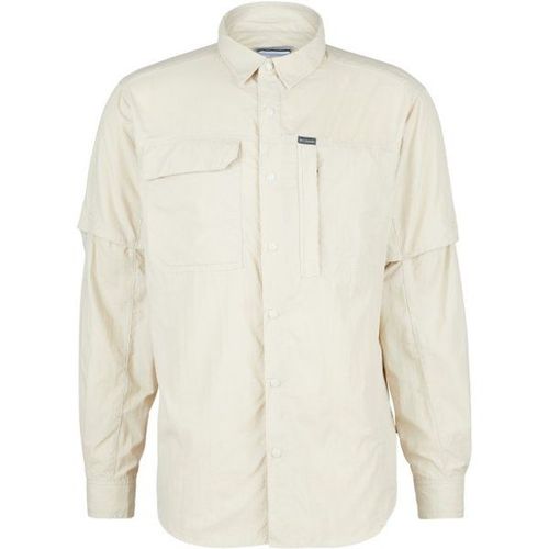 Skien Valley L/S Shirt Chemise Taille Xxl, Blanc/Beige
