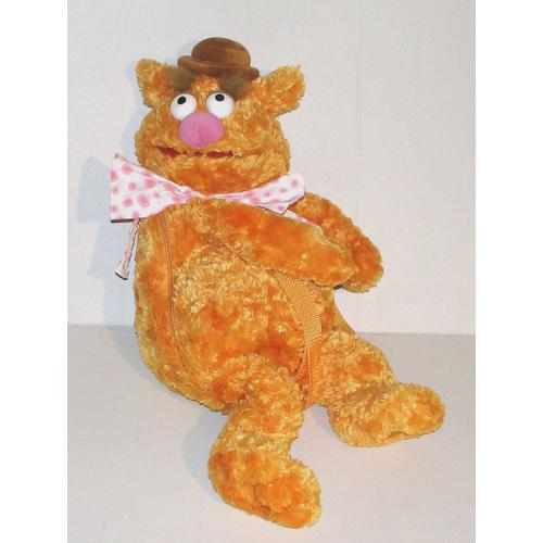 Peluche Muppet Show Ours Fozzie Sac A Dos Sesame Street Henson Disney