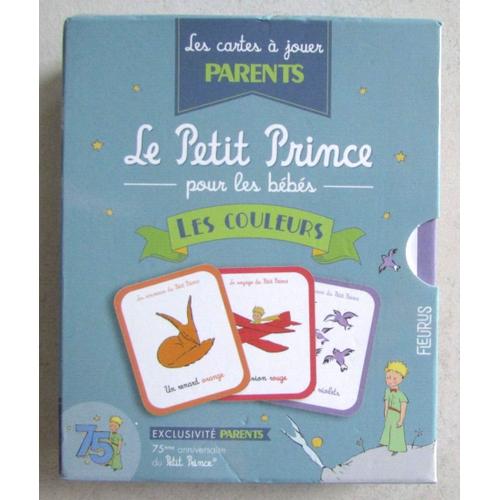 Les Cartes À Jouer Parents Le Petit Prince Pour Les Bébés Les Couleurs 1er Âge
