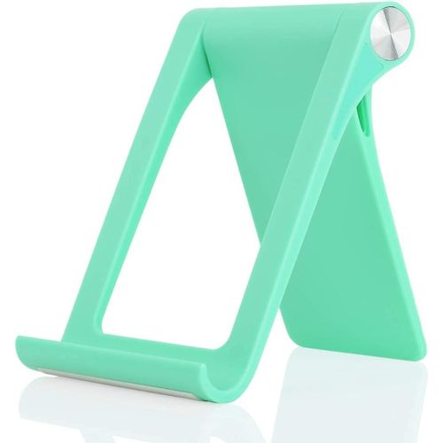 Support De Téléphone Multi-Angle Réglable Pour Iphone 16 15 14 13 12 11 Pro Max Xs Xr 8 Plus 6 7 Samsung Galaxy S22 S21 S10 S7 Edge S6 Smartphone Android (Vert)[Sup660626]