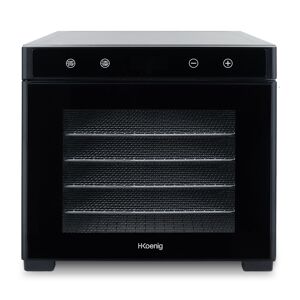 Déshydrateur Alimentaire KingSom - 5 Plateaux Réglables - Minuterie 72h - Température 35-70°C - 4 Modes - Sans BPA