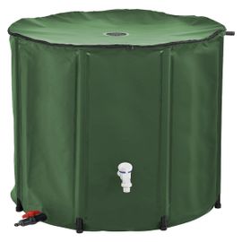 Linxor - Réservoir souple, récupérateur d'eau de pluie pliable -