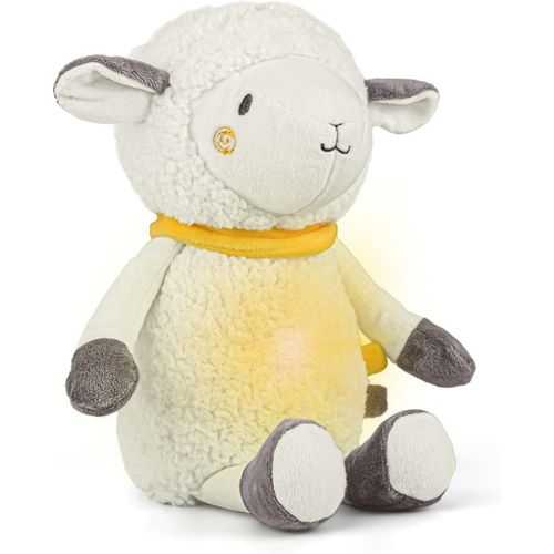 Aide Au Sommeil Pour Bébé,Avec Veilleuse,10 Sons Apaisants,Jouet En Peluche Mouton Pour Nouveau-Né,Cadeau De Naissance
