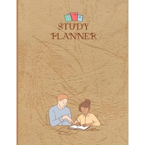 Study Planner: Daily Planner For Students, Kids, Man, Women With Study Hours, Wake Up, Sleep Time, Todayäôs Subject, Plans, Schedules, Topics To Study, Progress, Important Notes And More.