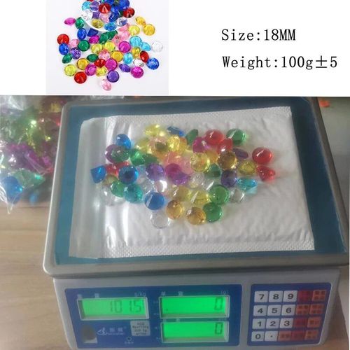 100g 18 Mm - Bijoux En Pierre De Gemme De Coffre De Sagesse Pour Enfants, Cadeaux De Fête, Jouets Pour Filles Et Garçons