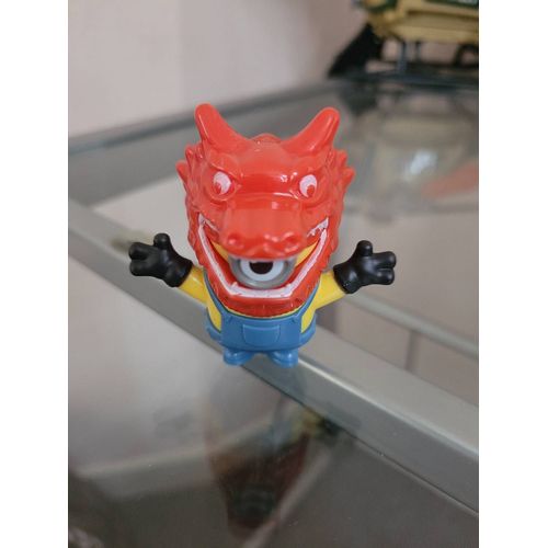 Jouet Figurine Les Minions - Minion Tête De Loup - Collection Mac Donalds Happy Meal