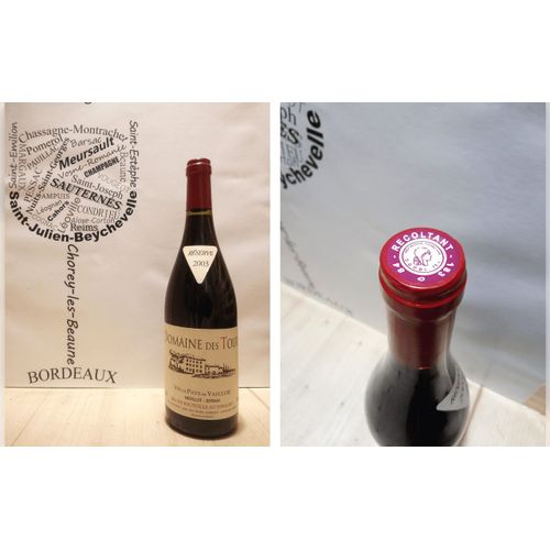 Domaine Des Tours 2003 - Merlot-Syrah - Emmanuel Reynaud - Igp Pays Du Vaucluse - 1 X 75 Cl - Rouge