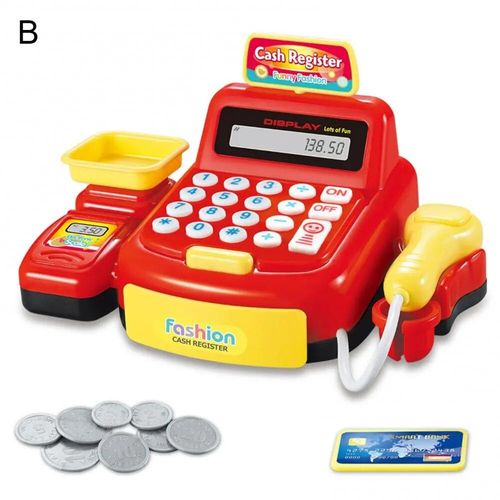 Caisse Enregistreuse Électrique Shoe Pour Enfants, Jouet De Maison De Jeu Pour Enfants, Supermarché Multifonctionnel, Parent-Enfant, Fille