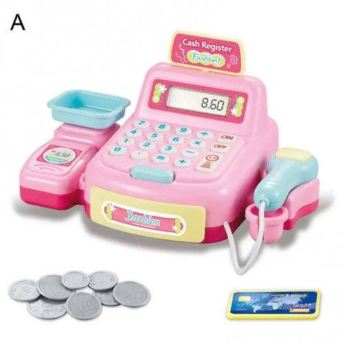 Caisse Enregistreuse Électrique Shoe Pour Enfants, Jouet De Maison De Jeu Pour Enfants, Supermarché Multifonctionnel, Parent-Enfant, Fille